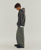 FIRE SUADE HOODIE [PIGMENT BLACK]
