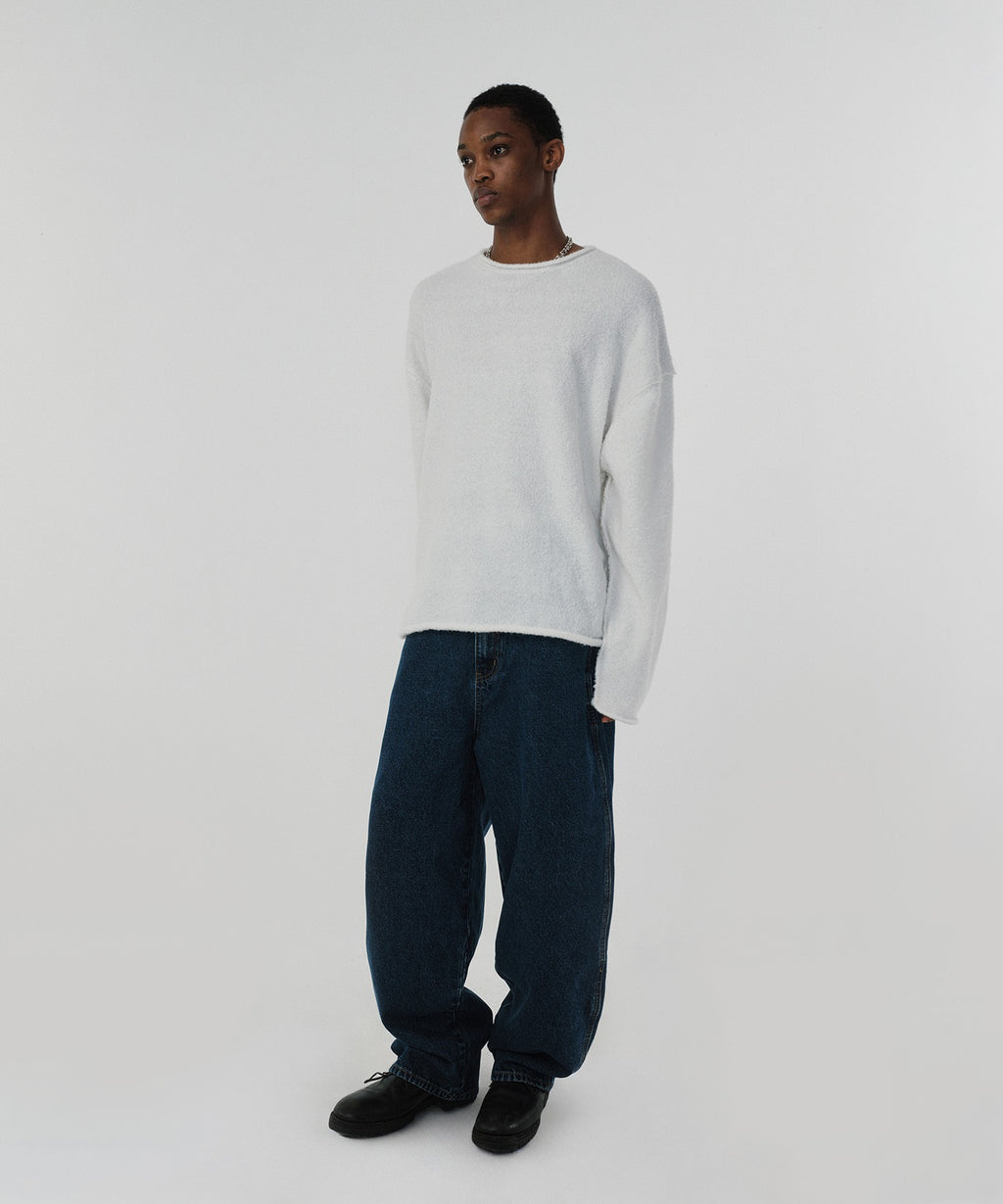 BAGGY DENIM [DARK BLUE]