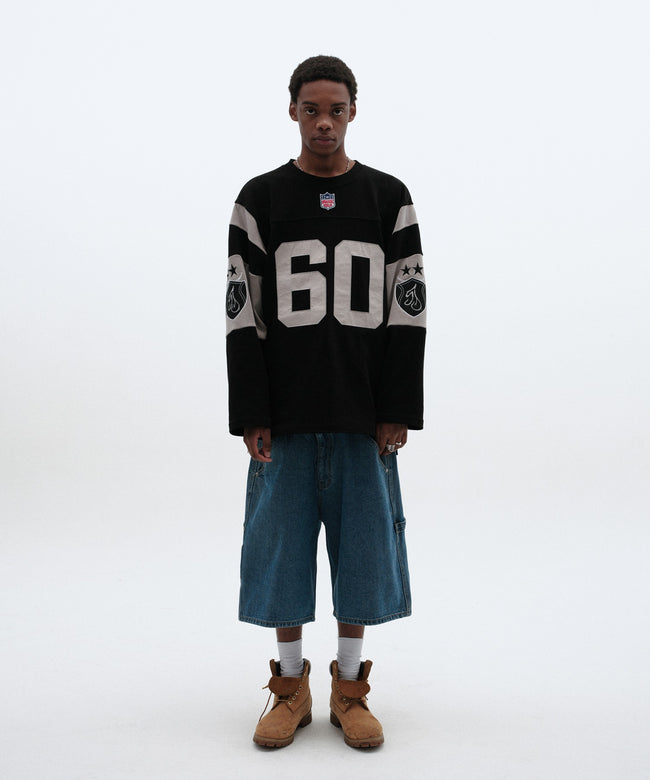CARPENTER DENIM SHORTS [BLUE] Main Image