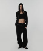 CINCH BACK DENIM [BLACK]