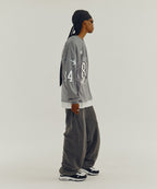 84 STAR RACING LONG SLEEVE [GRAY]