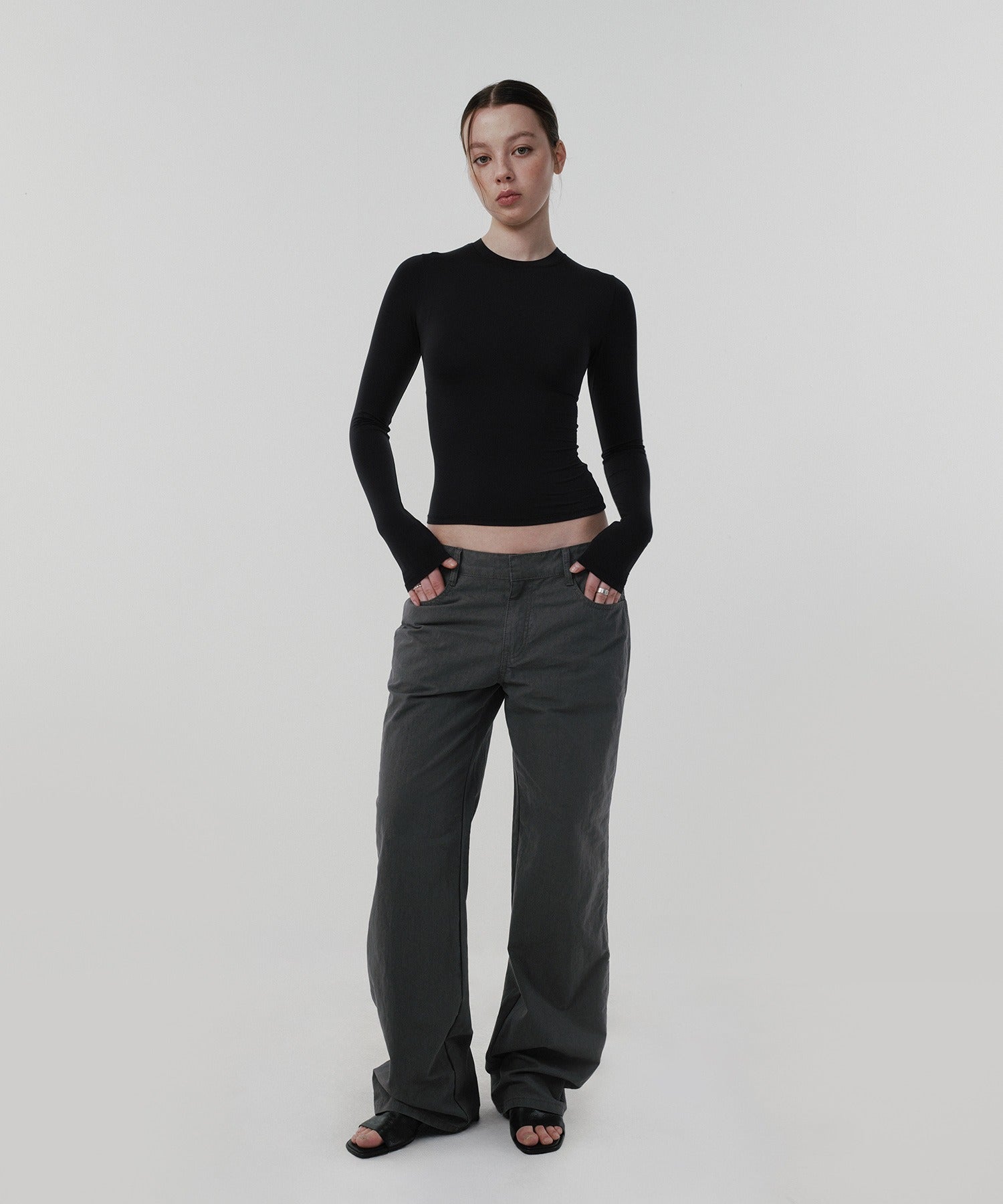 FIT JERSEY [BLACK]