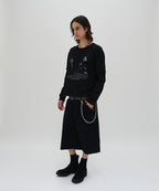LAYERED LONG SLEEVE [BLACK]