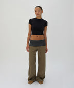 SHORT FIT JERSEY [BLACK]