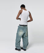 CONTOUR POCKET DENIM [VINTAGE BLUE]