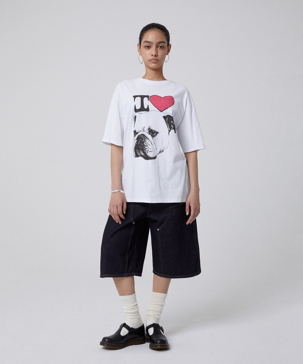 CONTOUR DOUBLE KNEE SHORTS [RAW INDIGO]