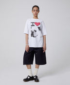 CONTOUR DOUBLE KNEE SHORTS [RAW INDIGO]