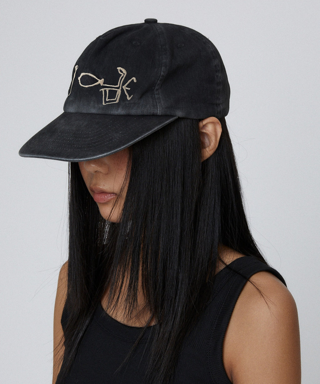 EGYPT BALL CAP [BLACK]
