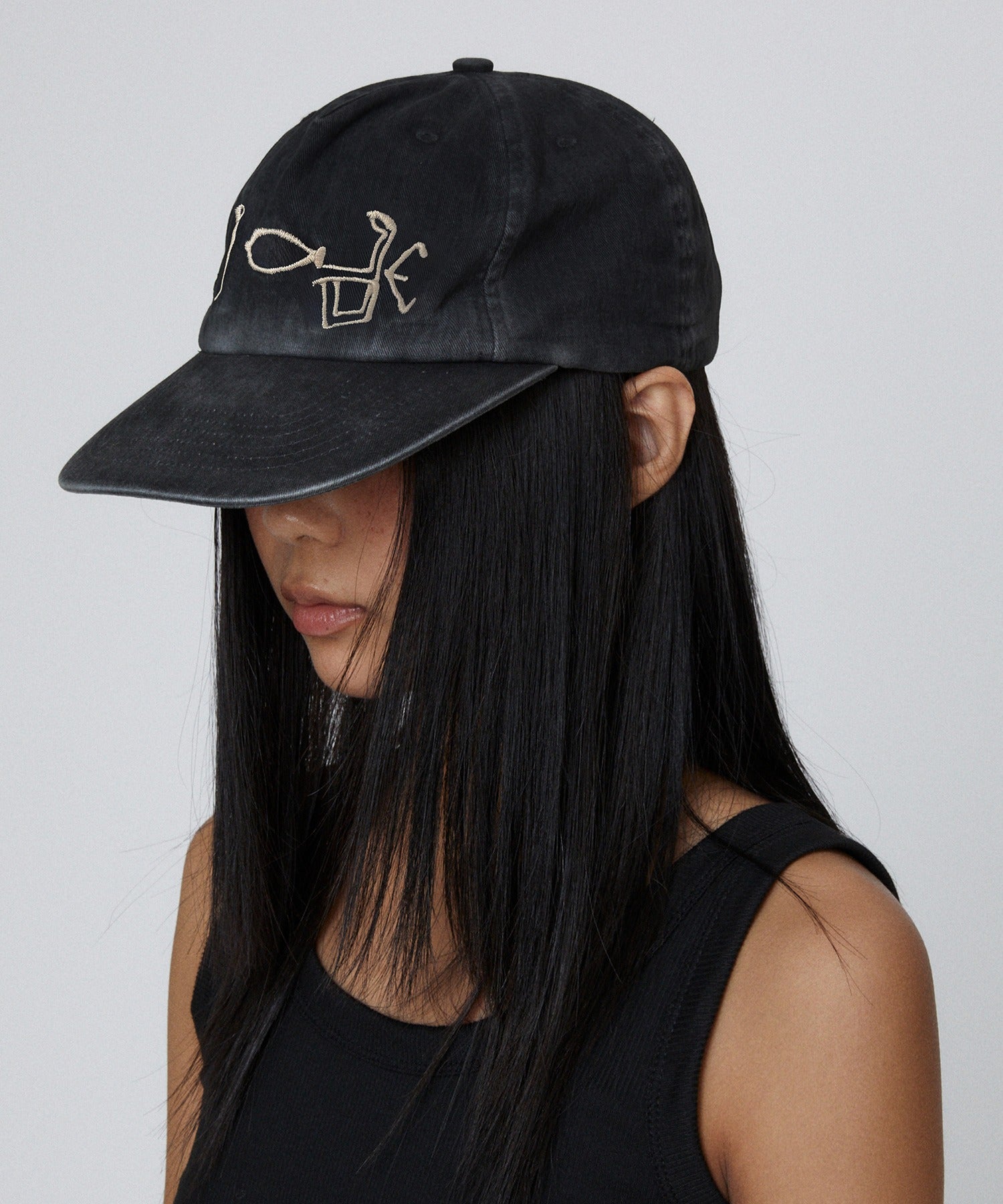 EGYPT BALL CAP [BLACK]