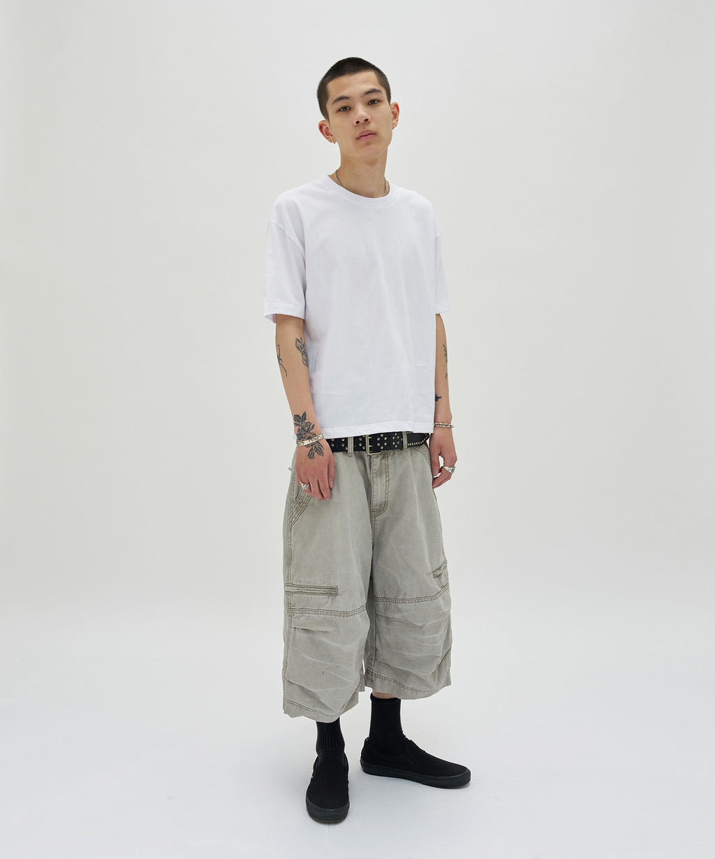 UTILITY CARGO SHORTS [GRAY]
