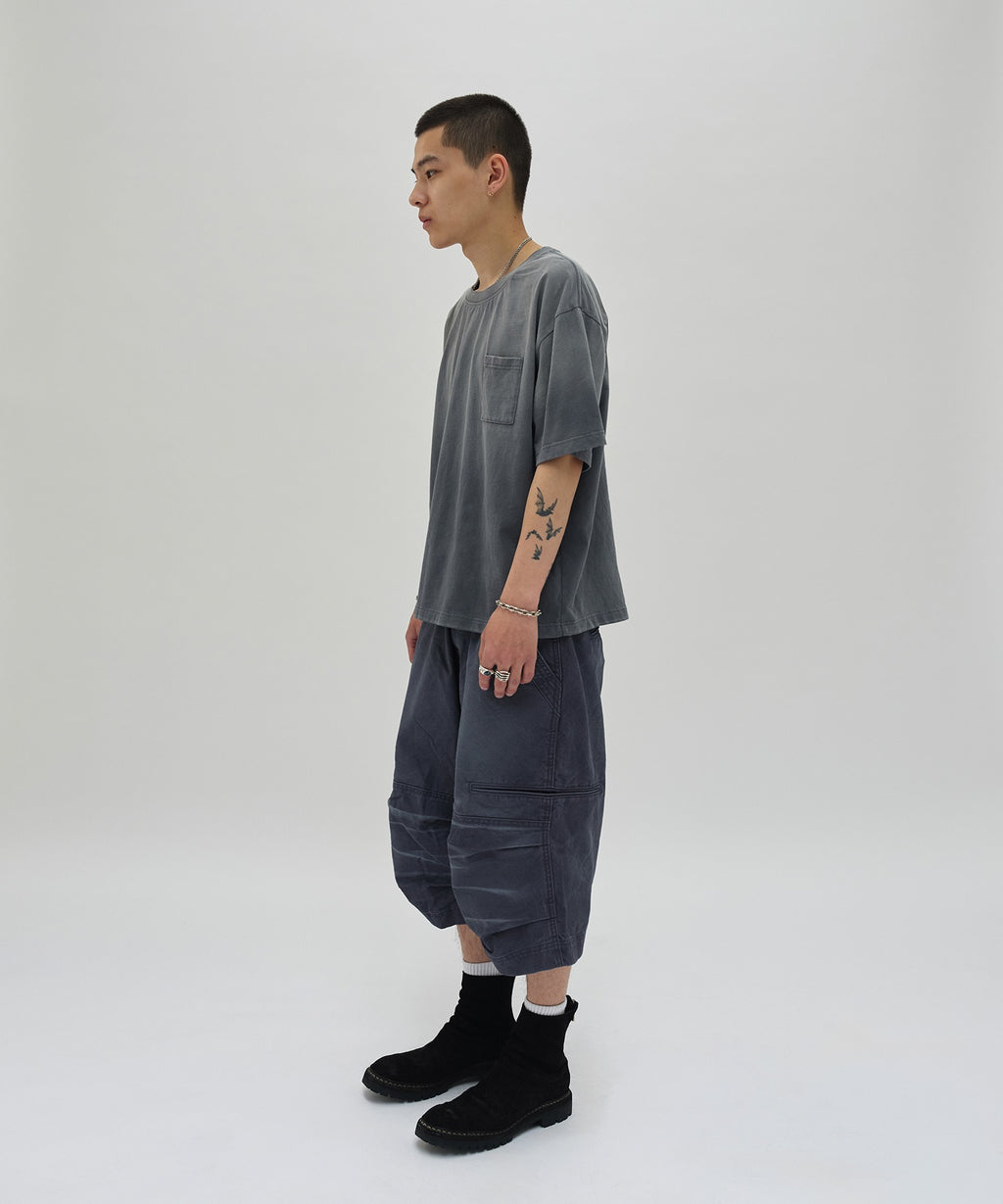 UTILITY CARGO SHORTS [NAVY]
