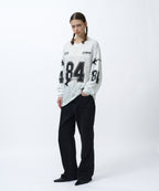 84 STAR RACING LONG SLEEVE [WHITE]