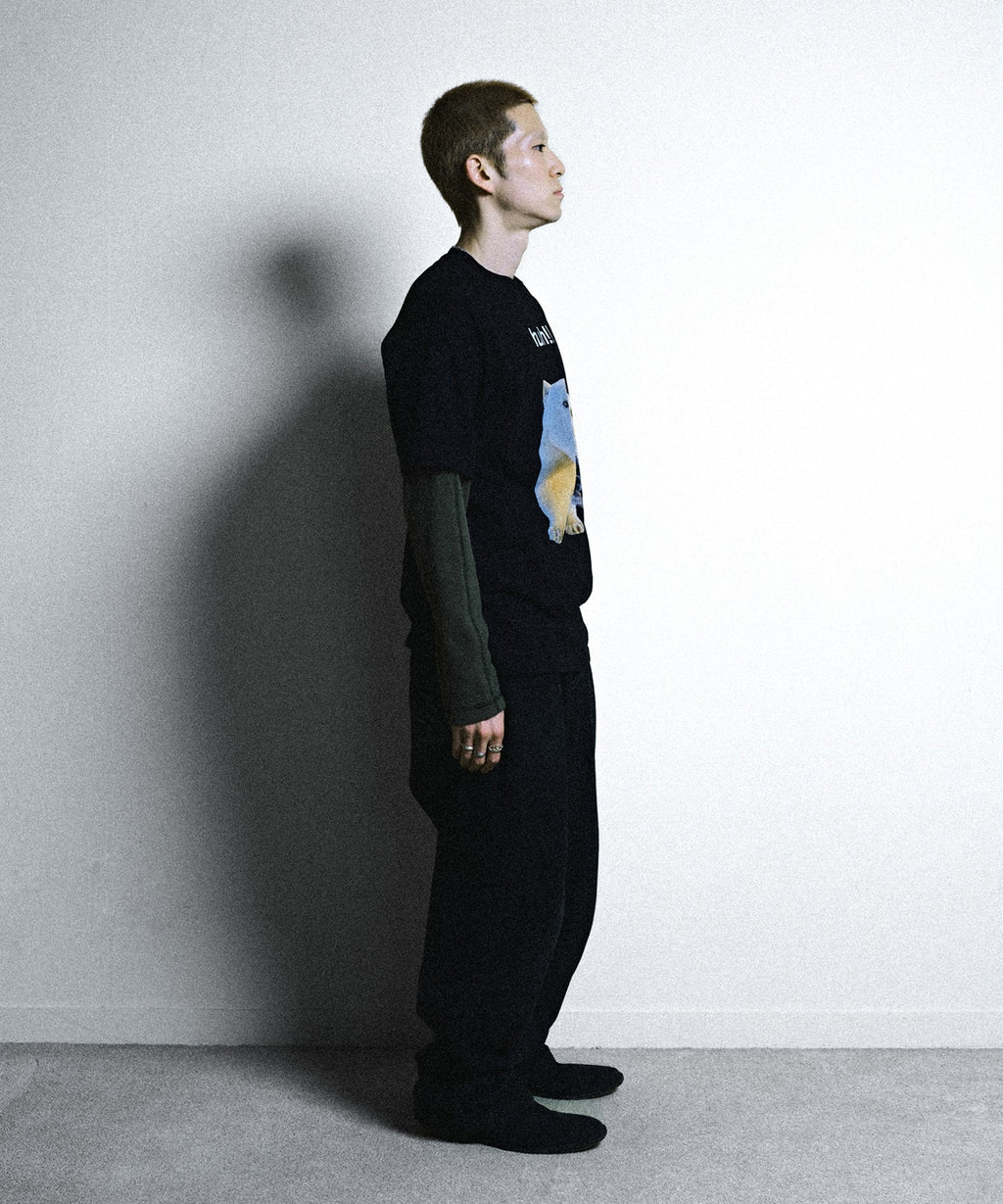 HUH!! TEE [BLACK]