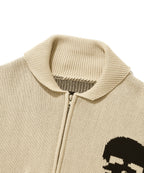 SKULL COWICHAN SWEATER [BEIGE]