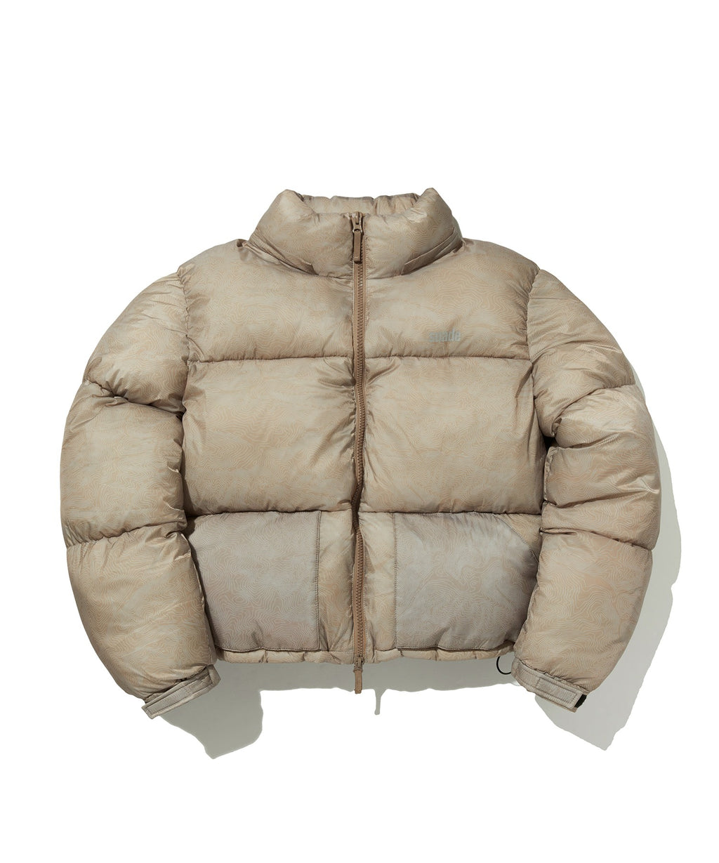 SHORT PUFFER JACKET [BEIGE]