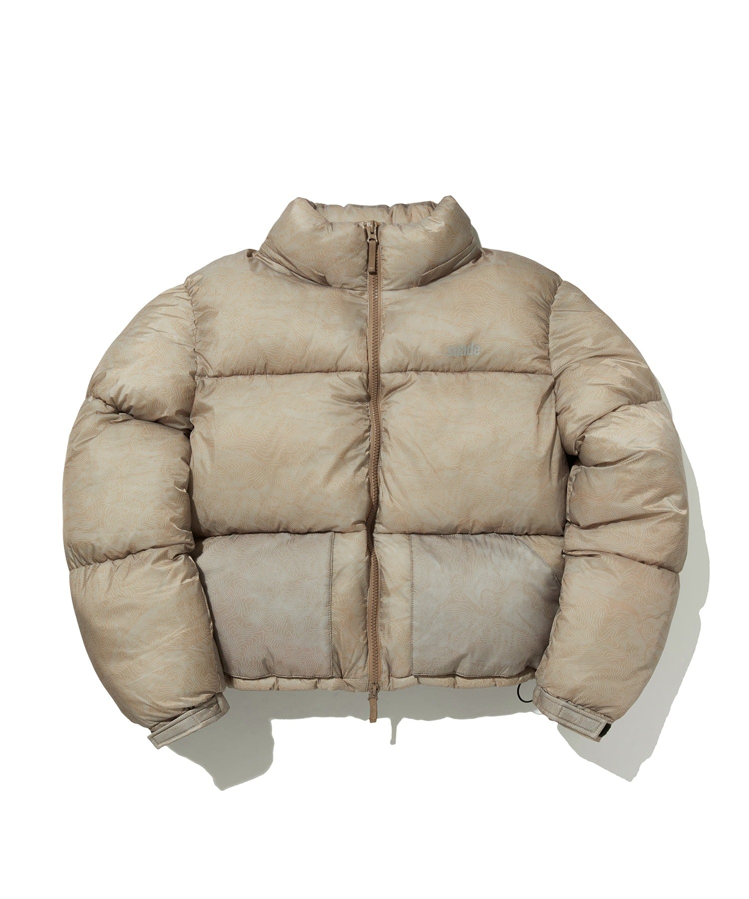 SHORT PUFFER JACKET [BEIGE]