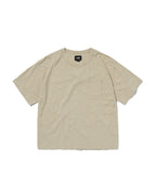 TEXTURED POCKET TEE [BEIGE]