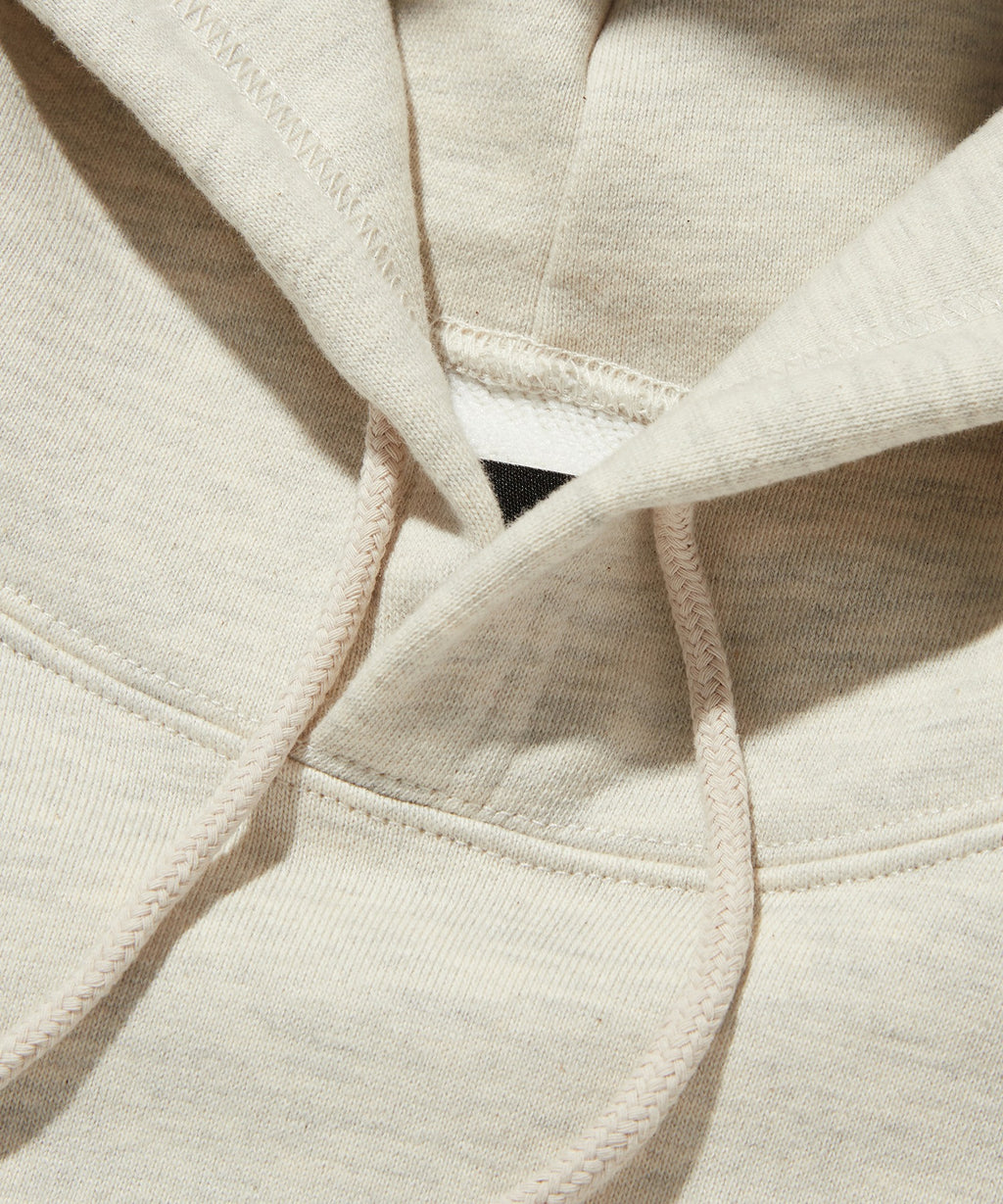 FIRE SUADE HOODIE [OATMEAL]