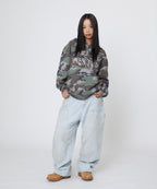 THERMAL CAMO HOOD ZIP UP [CAMO]