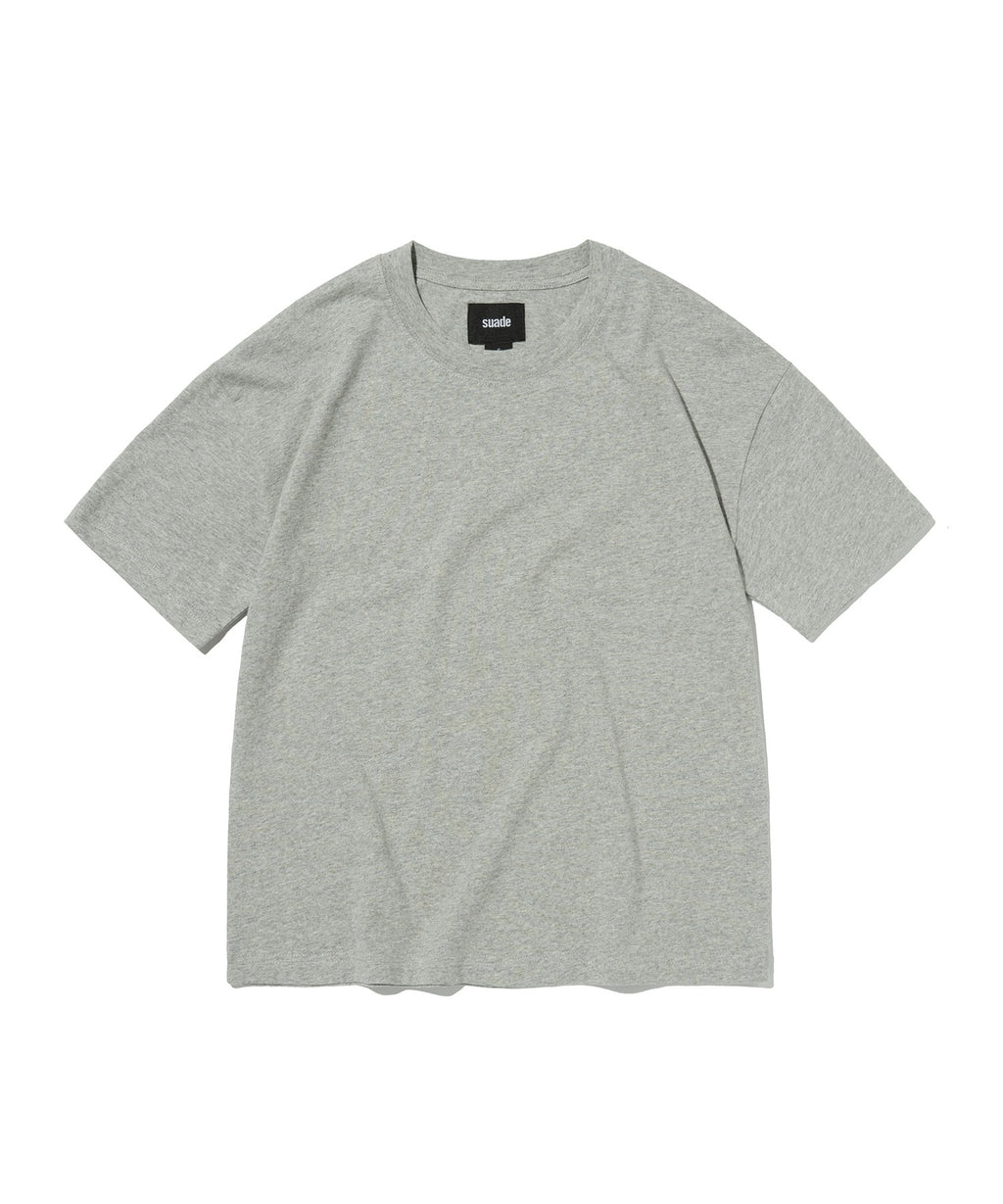 CROPPED TEE [GRAY]