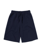 WIDE SWEAT SHORTS [NAVY]