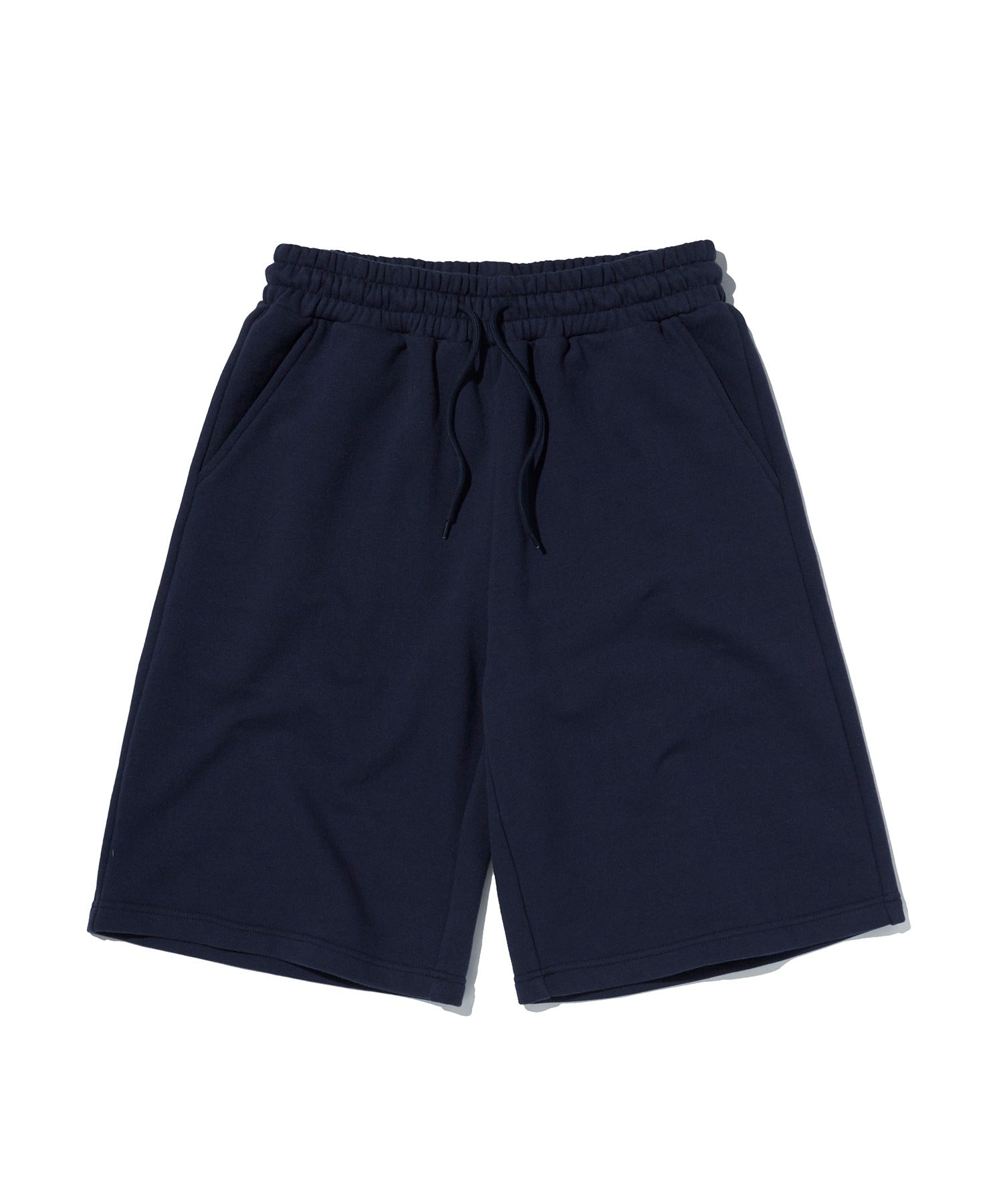 WIDE SWEAT SHORTS [NAVY]