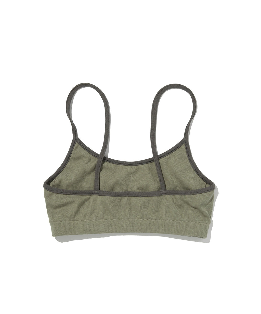 COLOR BLOCK SLEEVELESS [CHARCOAL GRAY]
