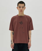 SILHOUETTE TEE [MOCHA BROWN]