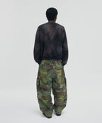 WASHED CARGO PANTS [GREEN CAMO]