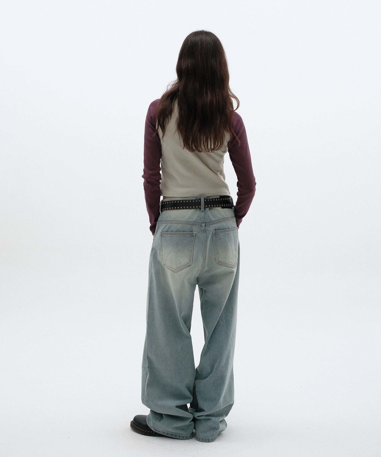 COLOR WASHED DENIM [BLUE]