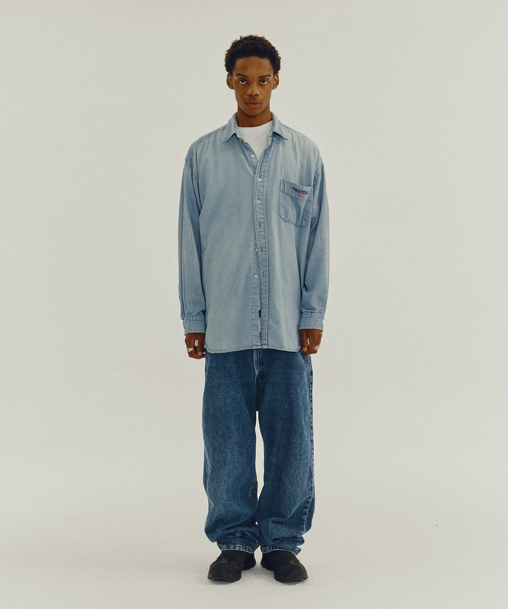 BAGGY DENIM [BLUE]