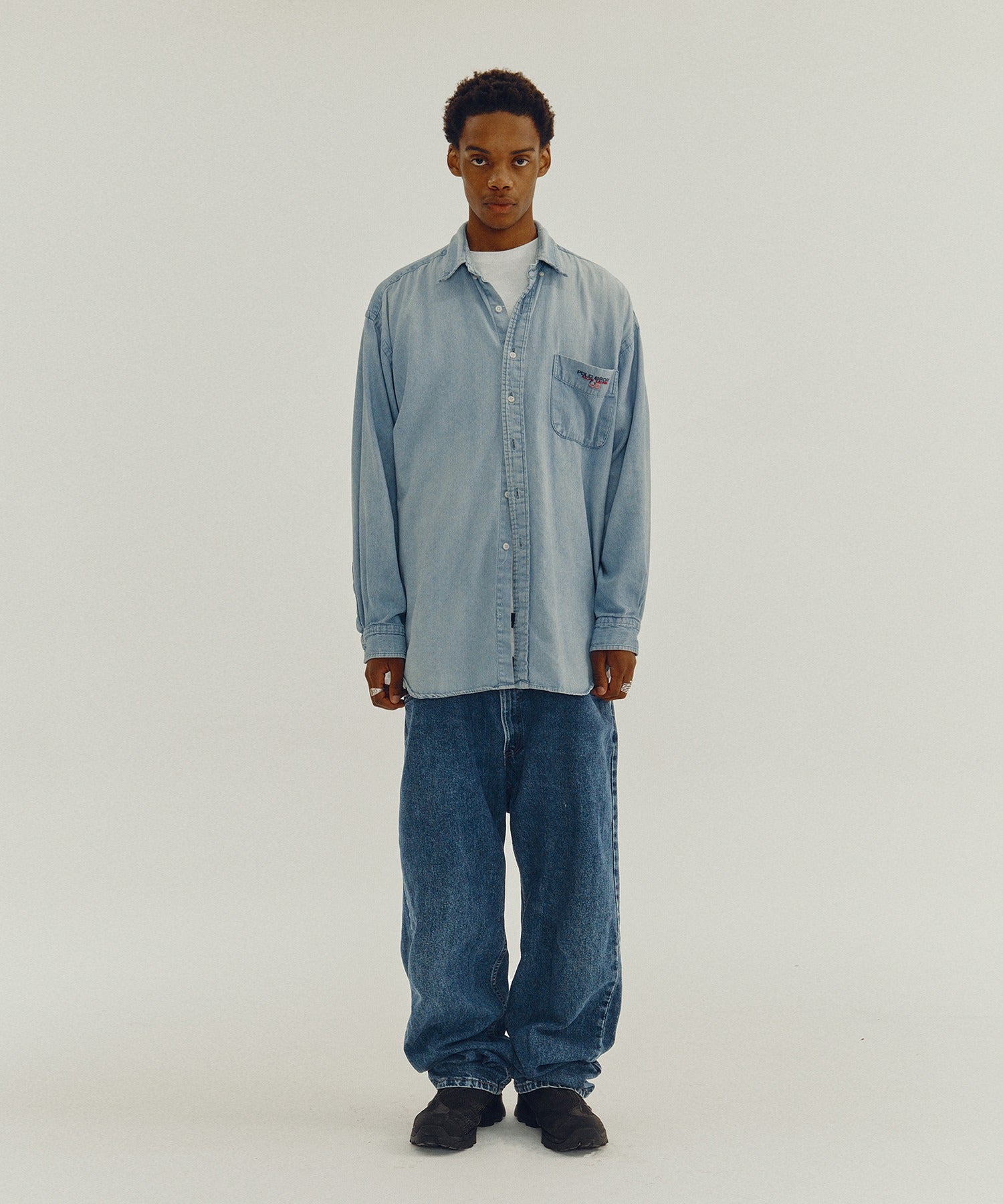 BAGGY DENIM [BLUE]
