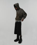 CONTOUR DOUBLE KNEE SHORTS [BLACK]