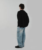 SHEARLING KNIT [BLACK]