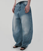 CINCH BACK DENIM [LIGHT BLUE]
