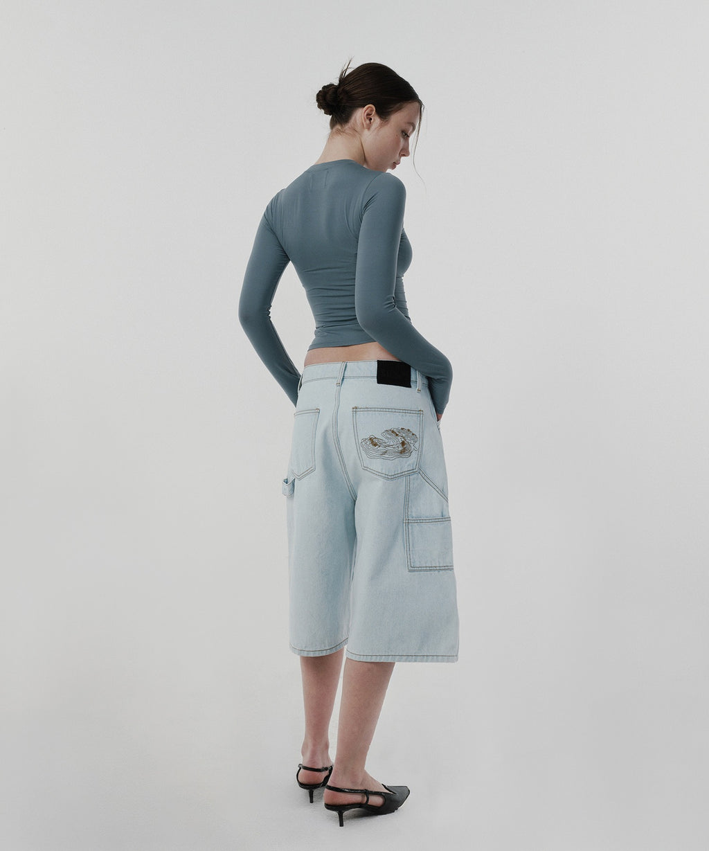 FIT JERSEY [BLUE GRAY]