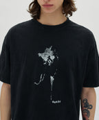 SILHOUETTE TEE [WASHING BLACK]