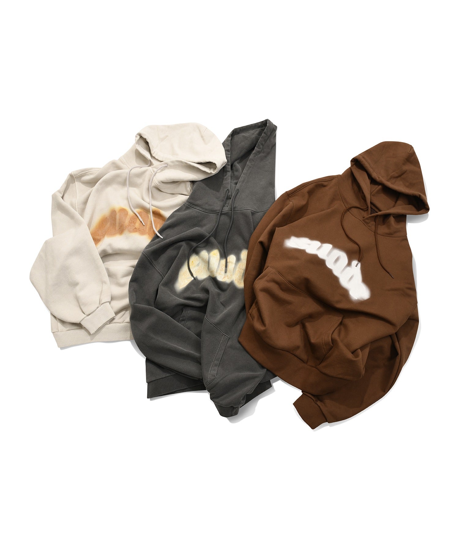 FIRE SUADE HOODIE [PIGMENT BEIGE]