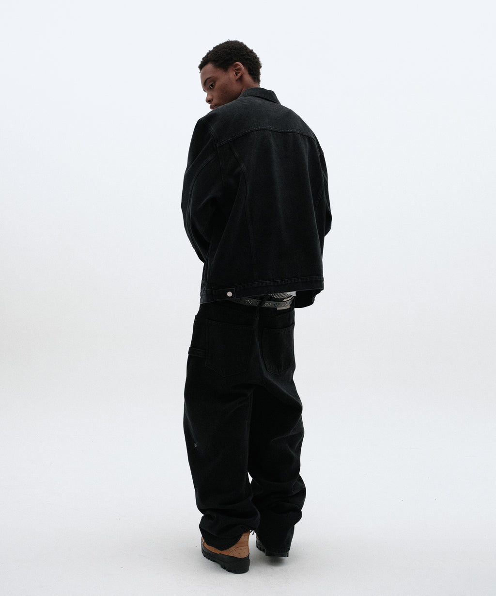BAGGY DENIM [BLACK]