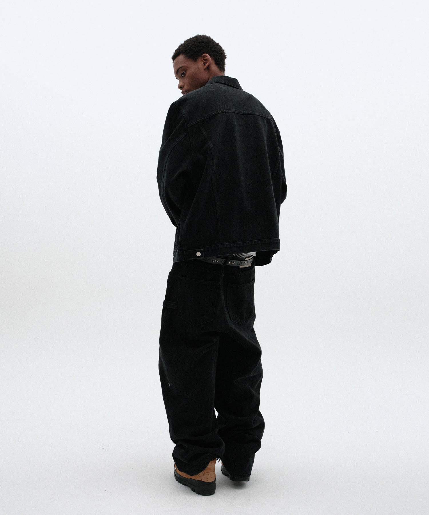 BAGGY DENIM [BLACK]