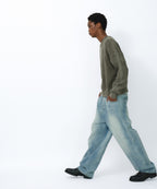WASHED KNIT [KHAKI]