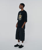 HUH!! LEOPARD TEE [BLACK]