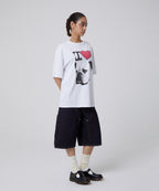 CONTOUR DOUBLE KNEE SHORTS [RAW INDIGO]