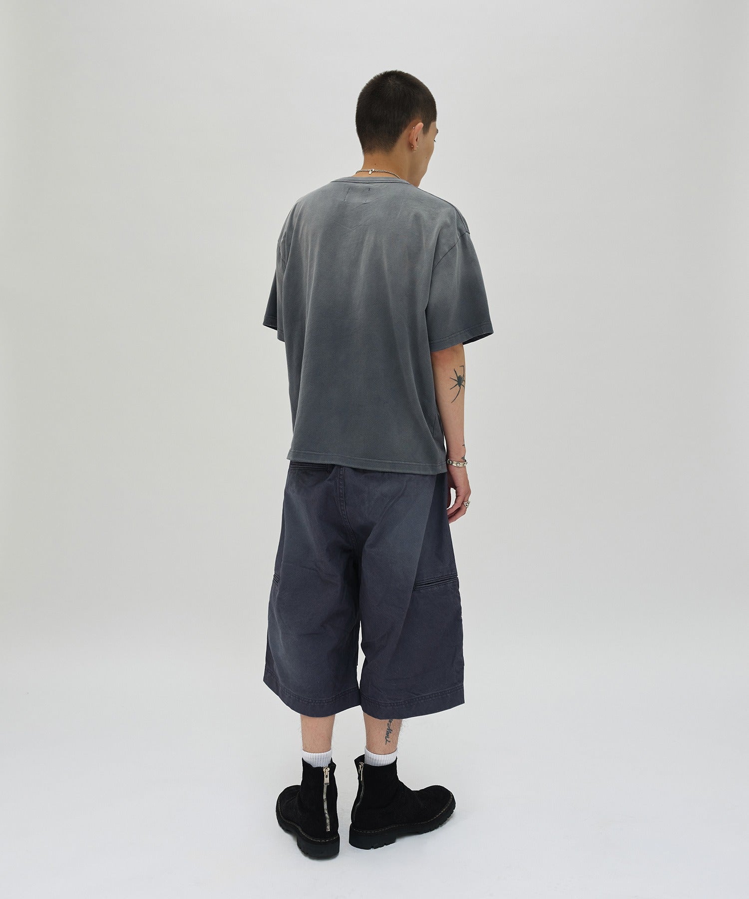 UTILITY CARGO SHORTS [NAVY]