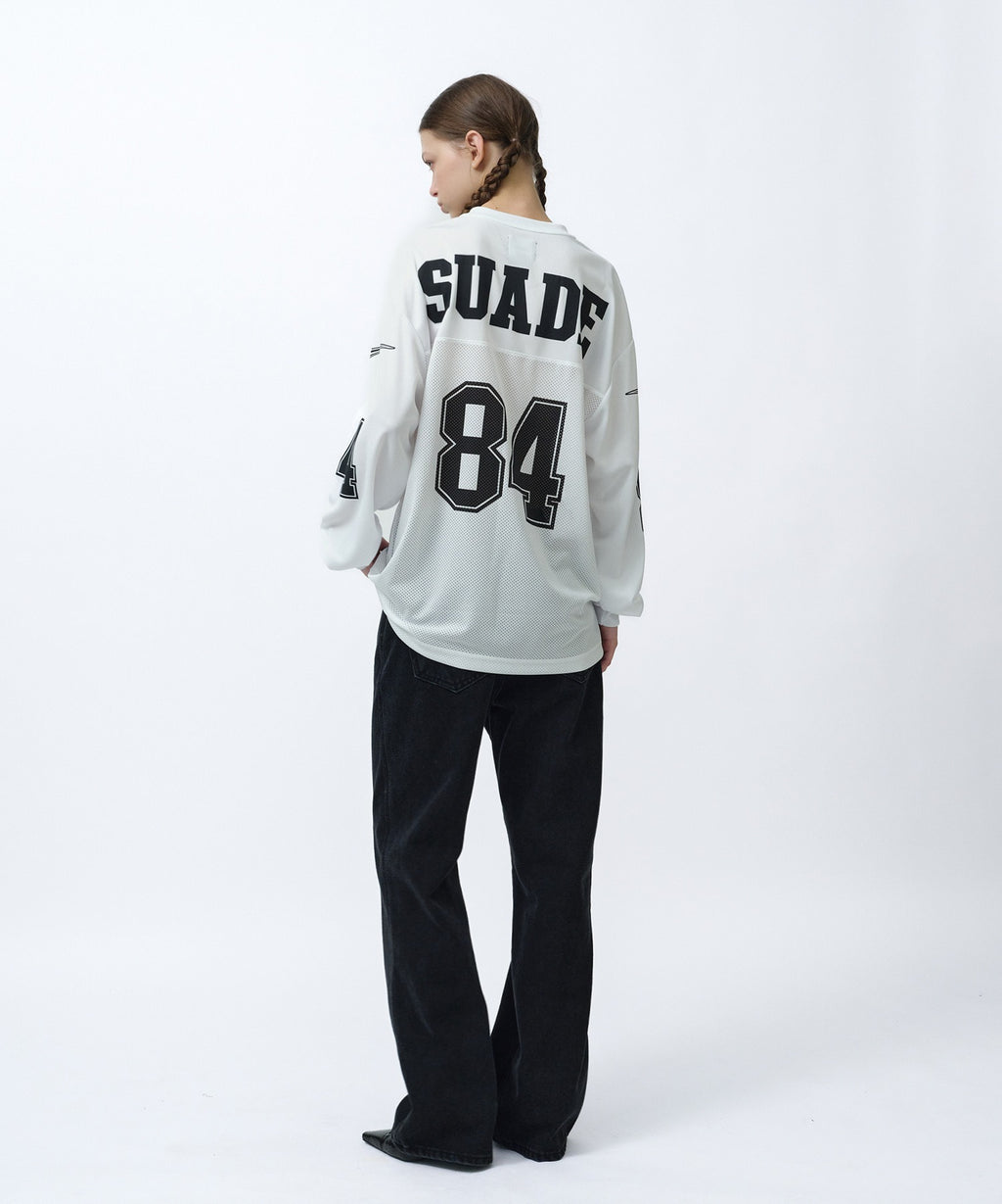 84 STAR RACING LONG SLEEVE [WHITE]