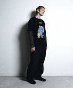 HUH!! TEE [BLACK]