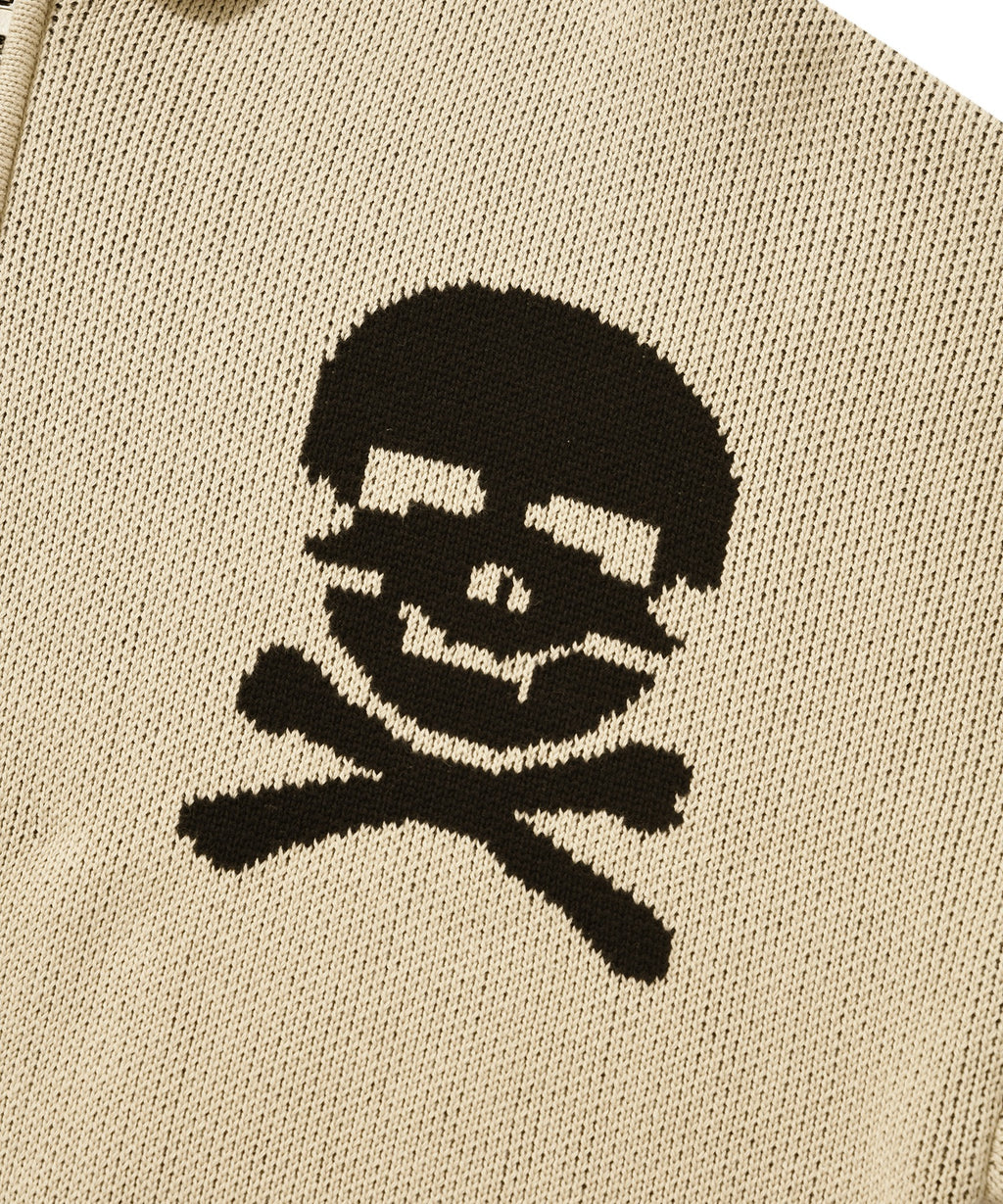 SKULL COWICHAN SWEATER [BEIGE]