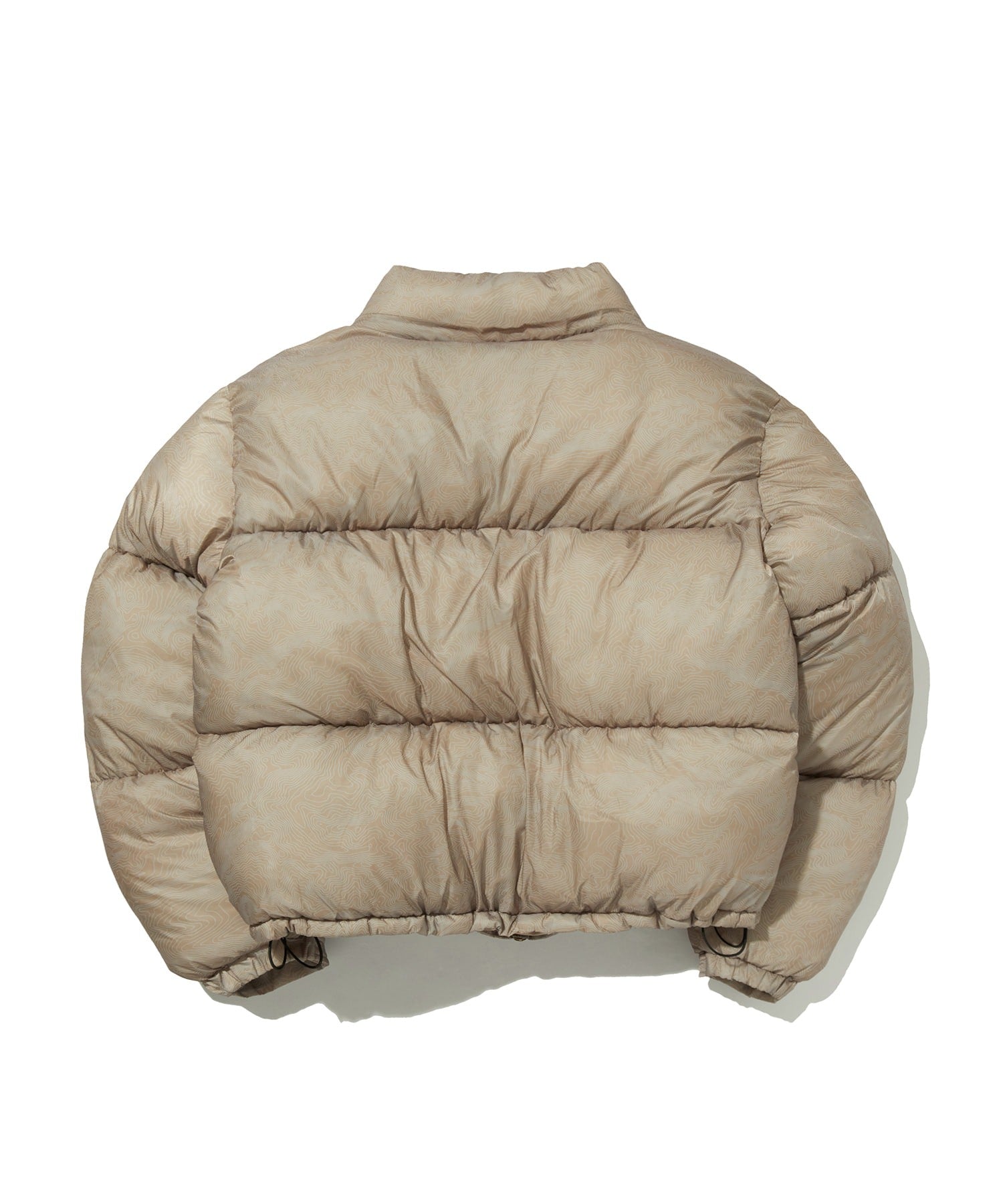 SHORT PUFFER JACKET [BEIGE]