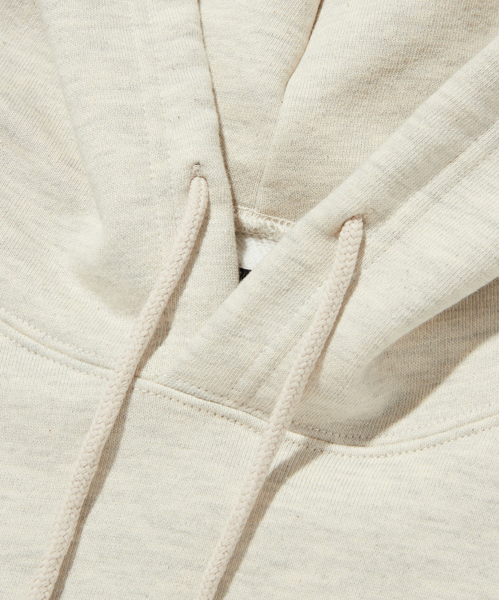 FIRE SUADE HOODIE [OATMEAL]