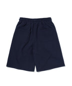 WIDE SWEAT SHORTS [NAVY]